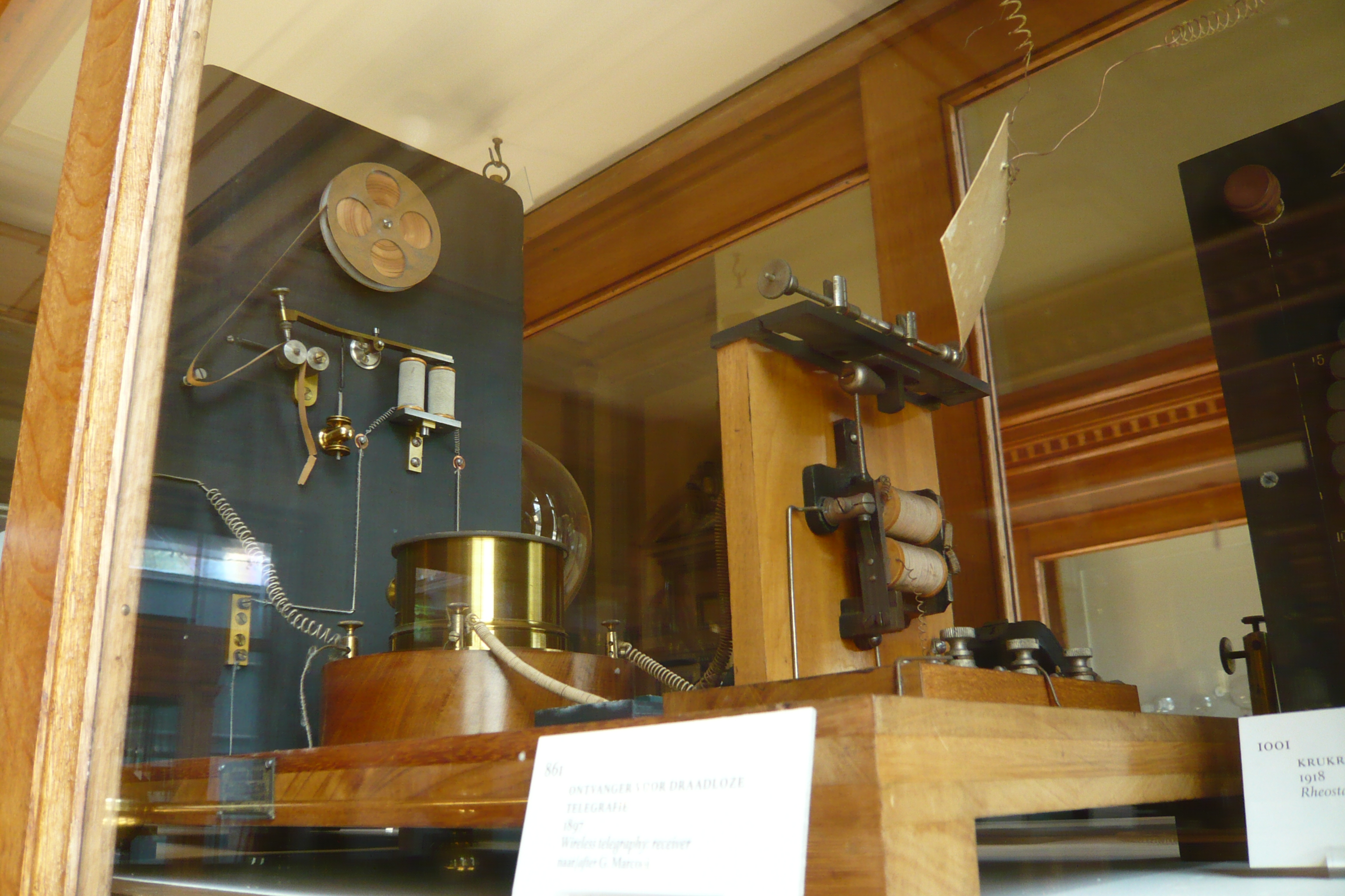 Wireless telegraphy receiver