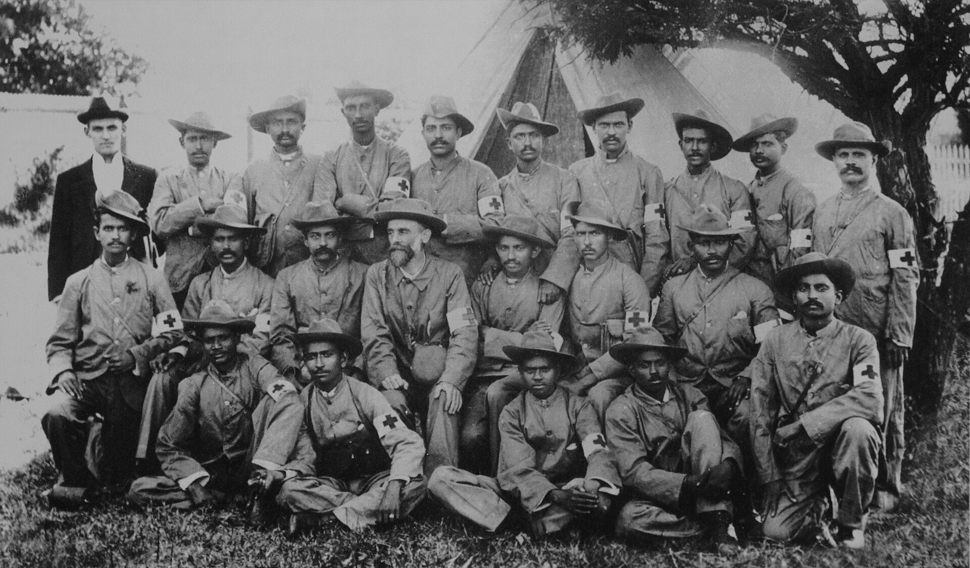 Gandhi during the Boer War