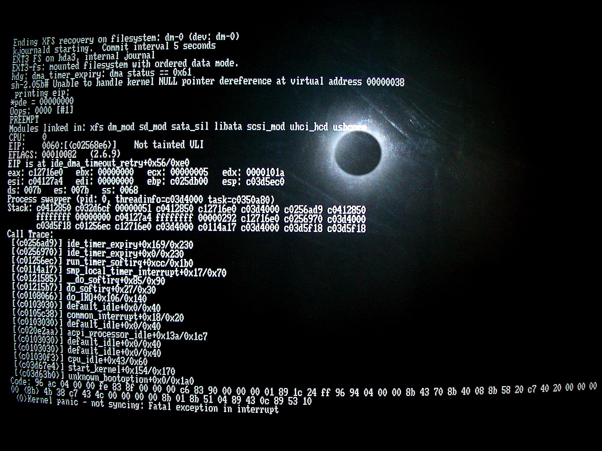 Linux Kernel Panic v2