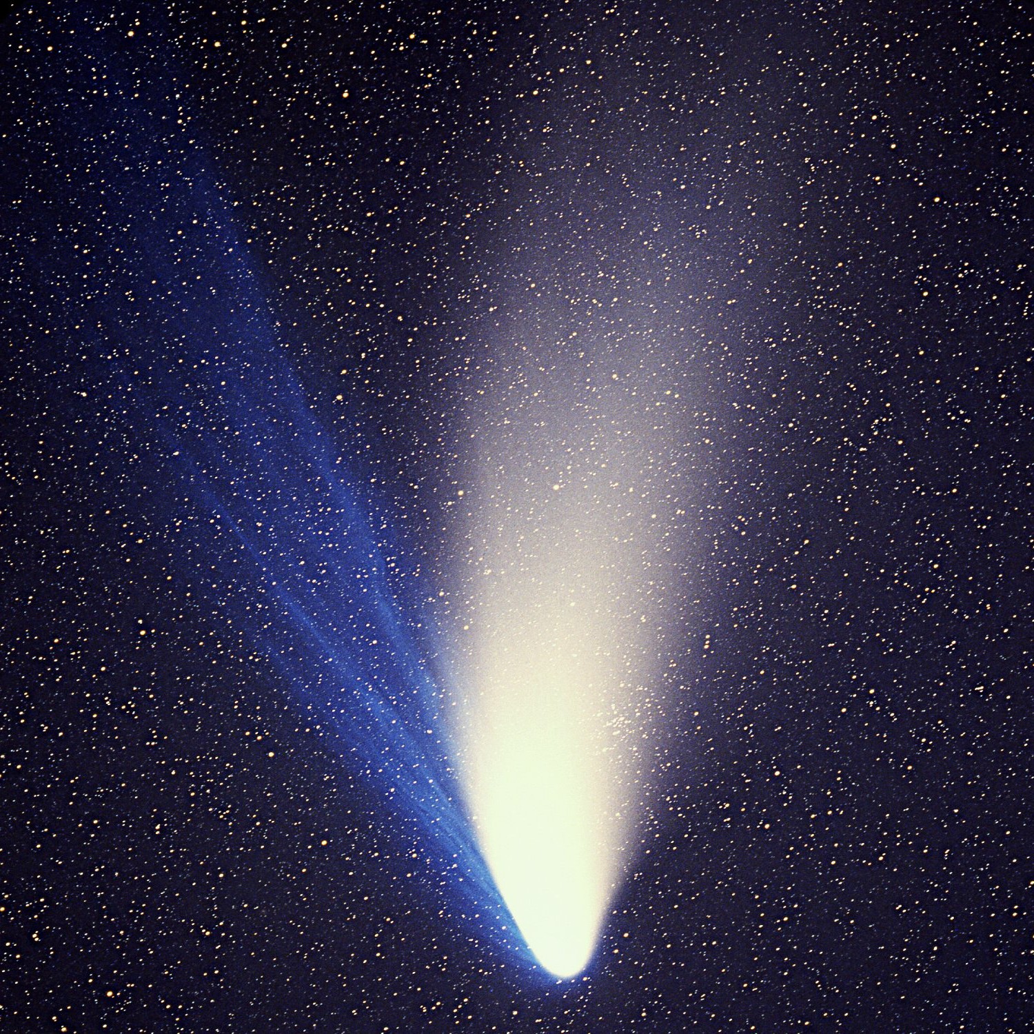 Early observation of Comet Hale-Bopp