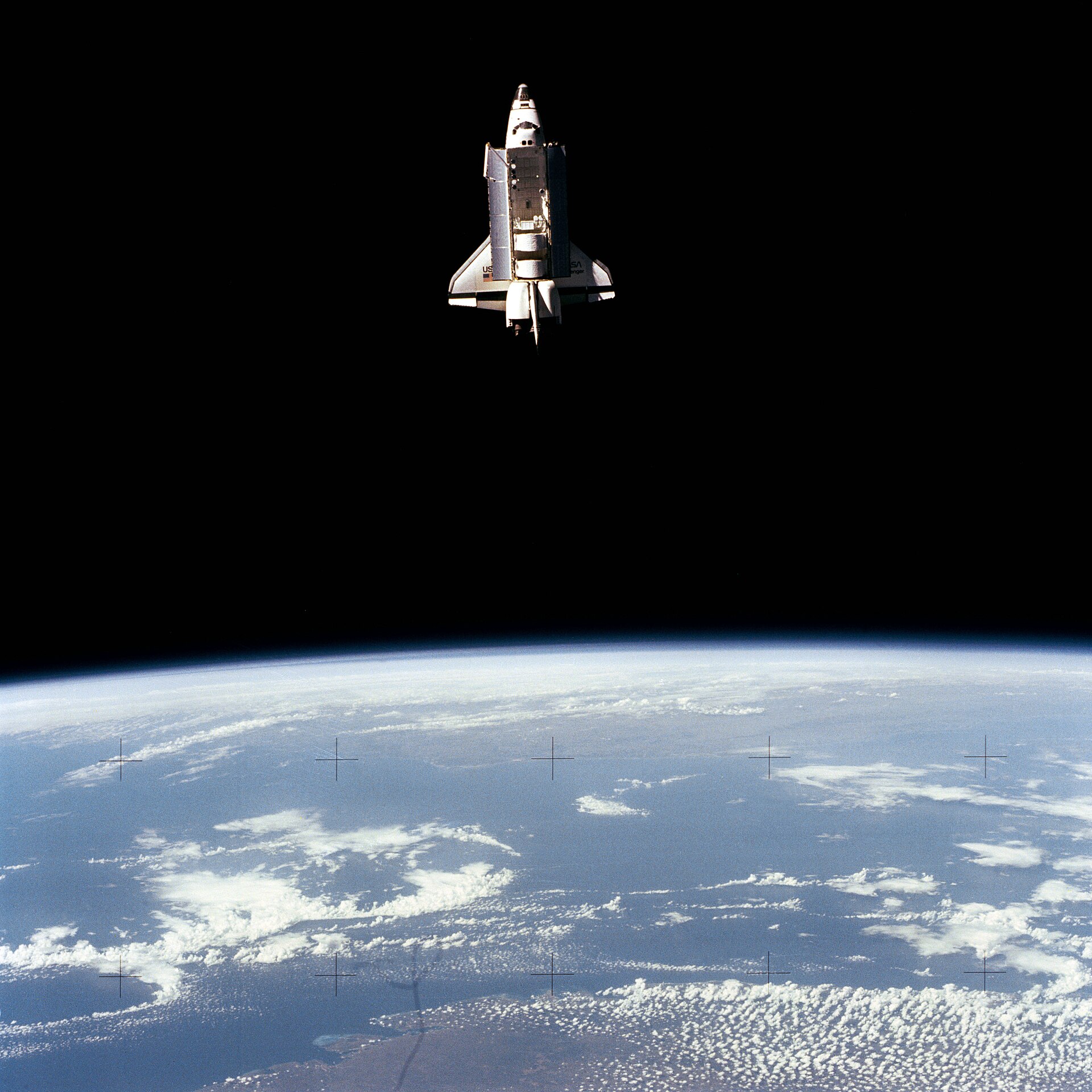 First Space Shuttle Spacewalk