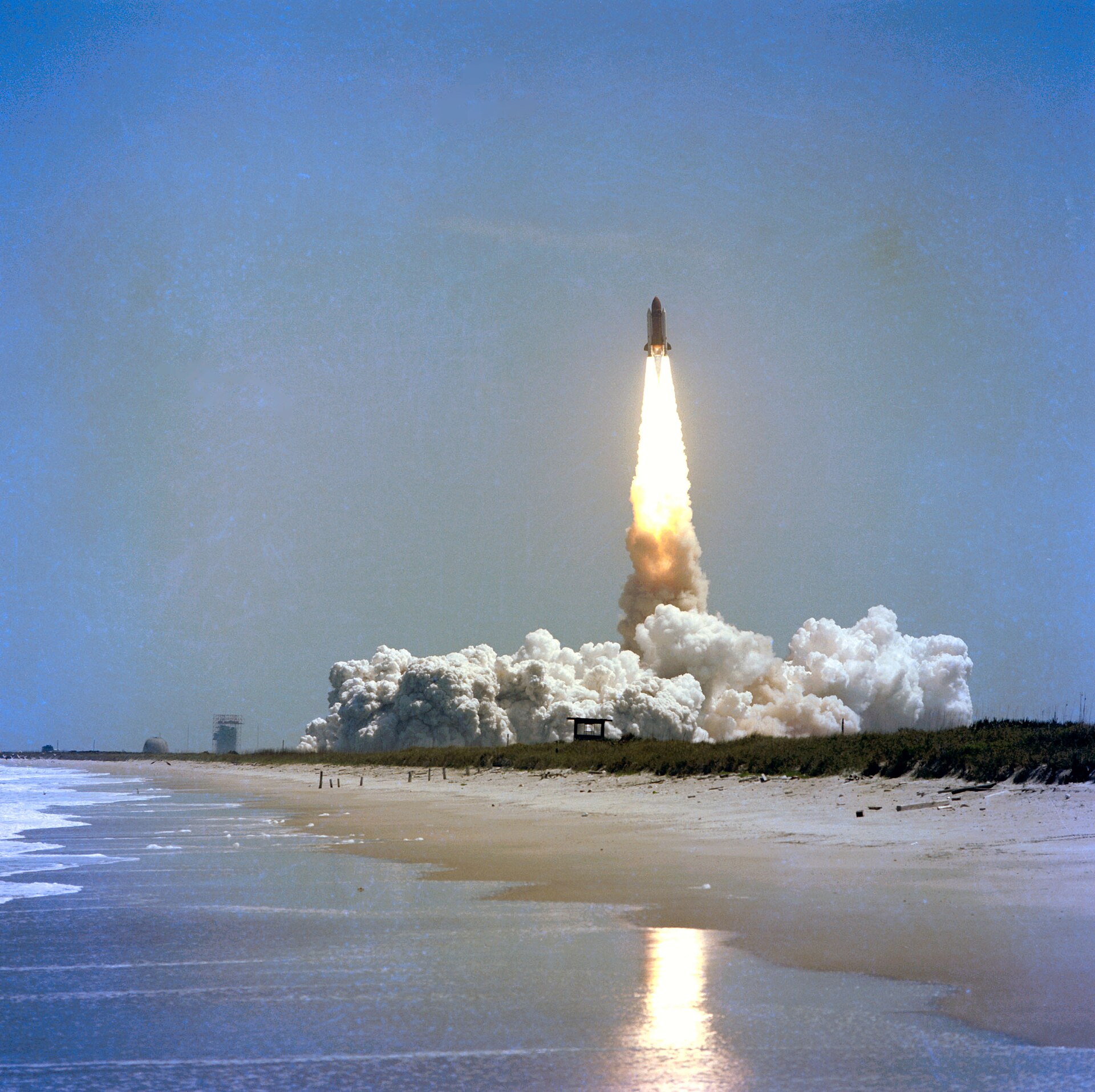 STS-6 Launch