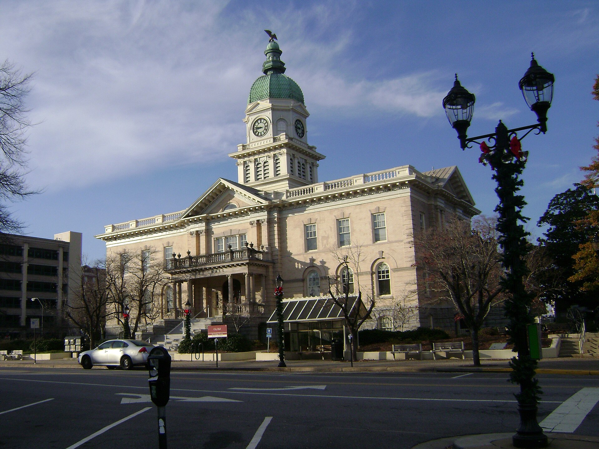The architecture of Athens City Hall